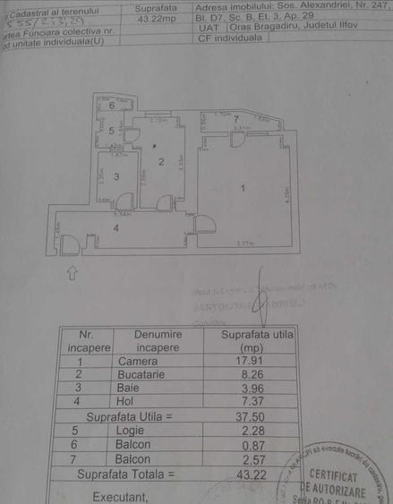 Garsonieră decomandată în Ultracentral