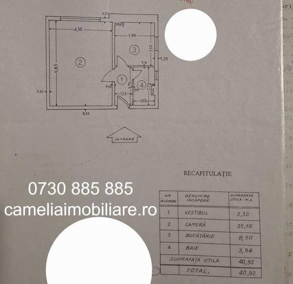 Garsonieră decomandată în Virtuții