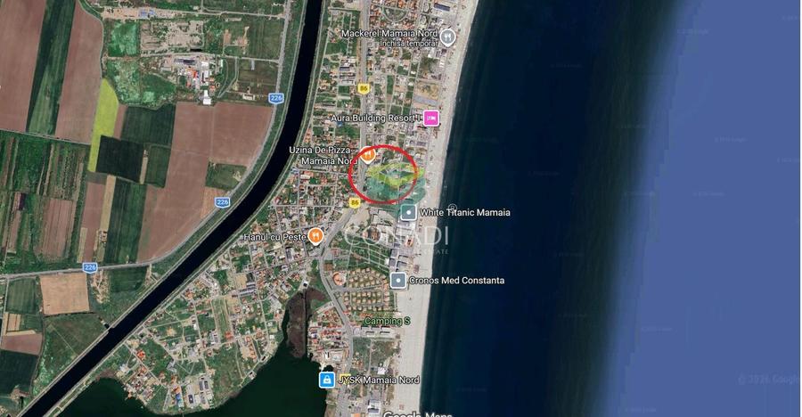 Teren Construcții intravilan de 1981 mp, în Nord