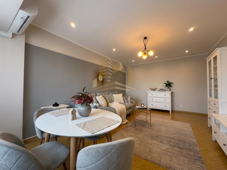 Apartament cu 3 camere decomandat, mobilat în Mărăști