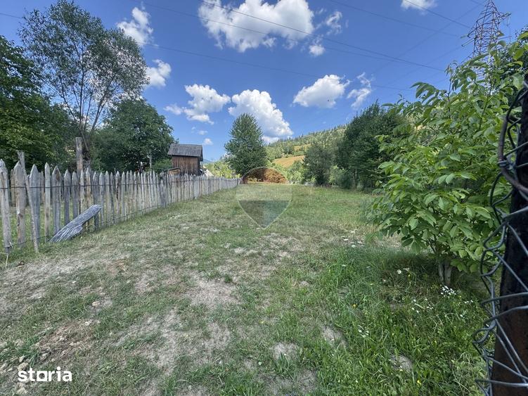 Teren de 2860 mp, în Borca