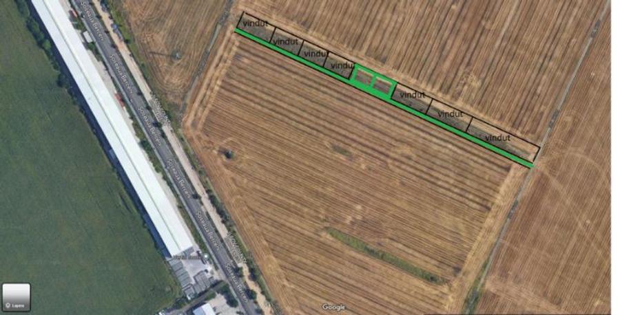 Teren agricol intravilan de 500 mp, în Popești-Leordeni