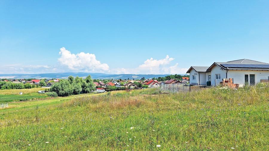 Teren curti constructii 627mp la intrare in Bod dinspre Sanpetru - 3