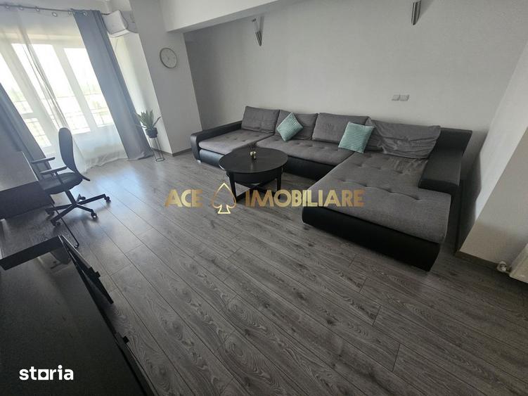 Apartament cu 2 camere, mobilat în Pajura