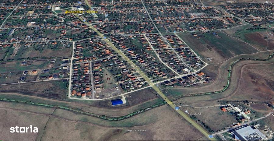 Teren de 4526 mp, în Sânandrei