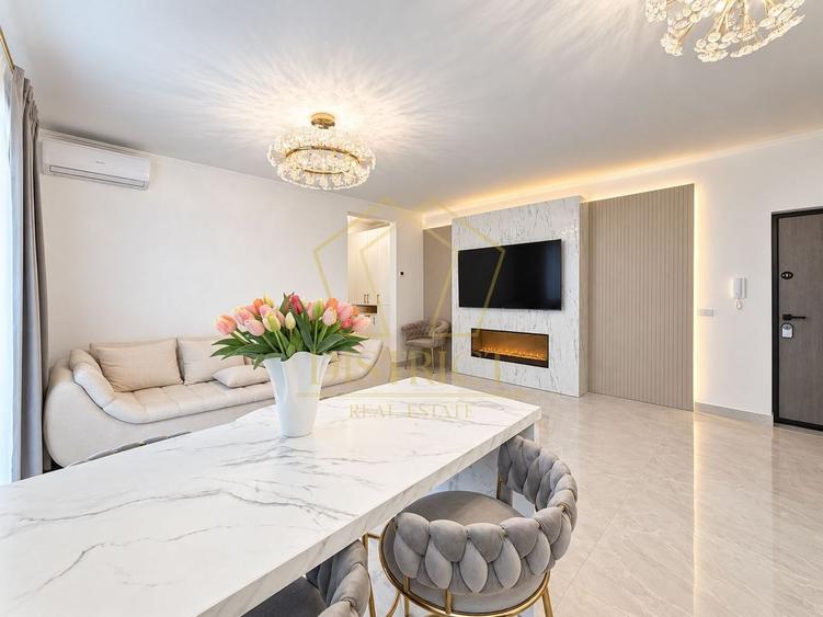 Apartament cu 2 camere semidecomandat, mobilat în Giroc