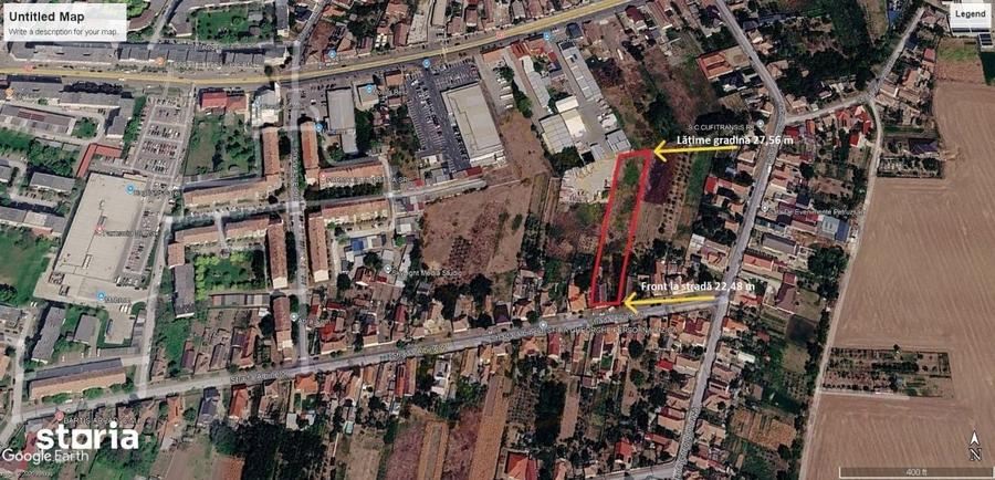 Teren de 3442 mp, în Central