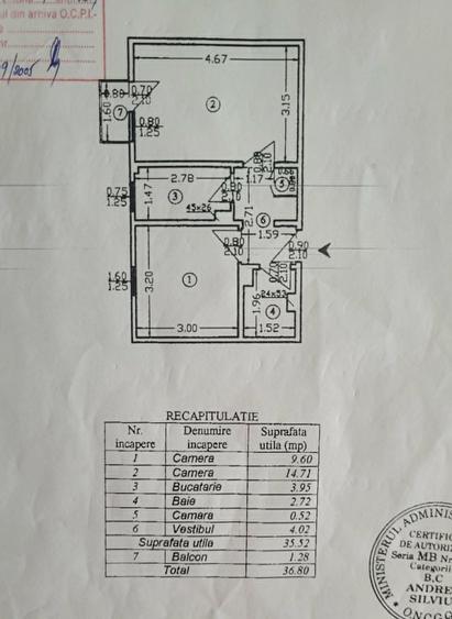 Apartament 2 camere de vanzare Lujerului - 9