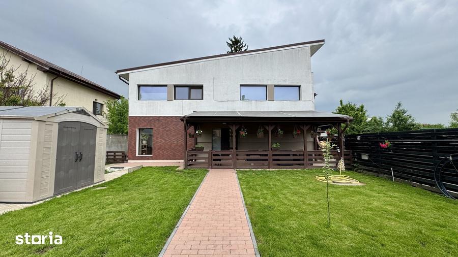 Casă cu 4 camere cu Teren 300 Mp în Tunari