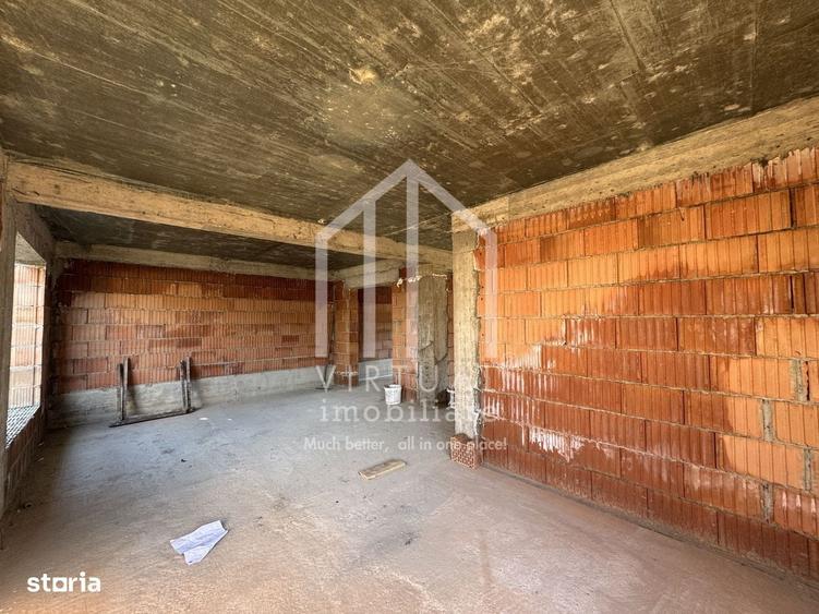 Duplex la rosu cu 4 camere, 117mp utili, 230mp teren, Selimbar - 3