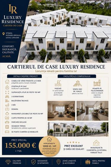 Duplex cu 5 camere cu Canalizare în Chiajna