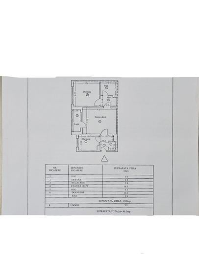 Apartament cu 2 camere în Democrației
