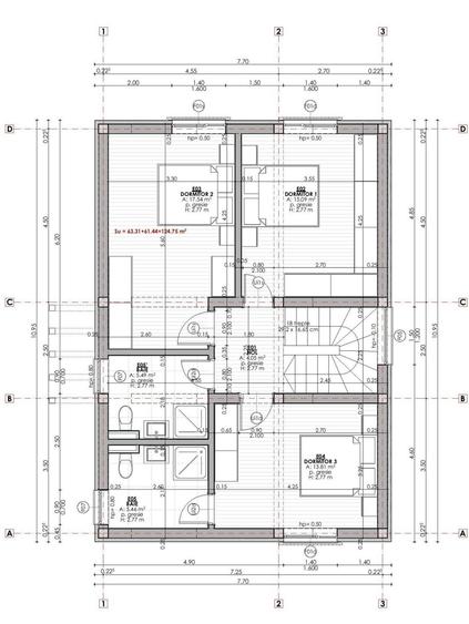 Casă cu 4 camere cu Teren 608 Mp în Prejmer