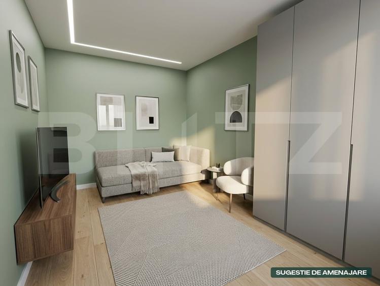 Apartament cu 3 camere semidecomandat, mobilat în B-dul București