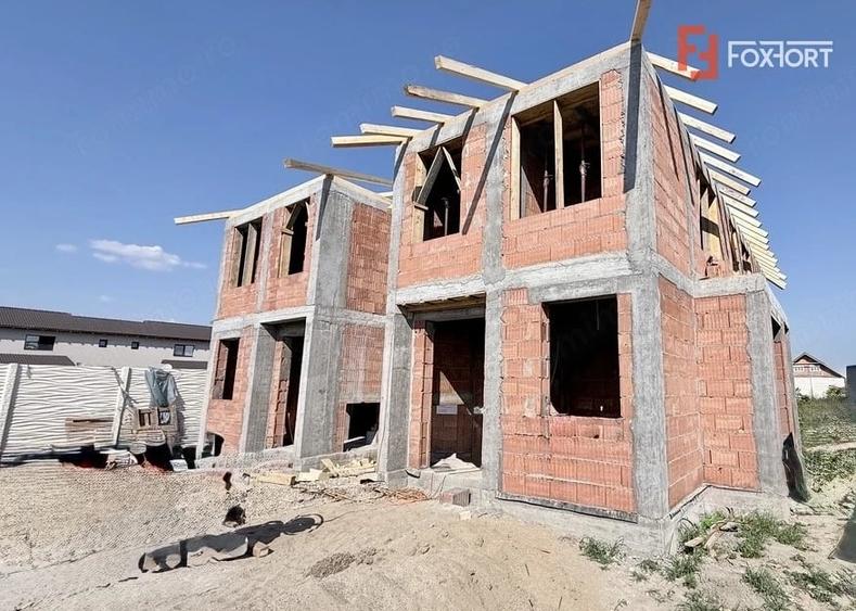 Duplex de vanzare, 5 camere despartit prin camera tehnica - Mosnita Noua - 4