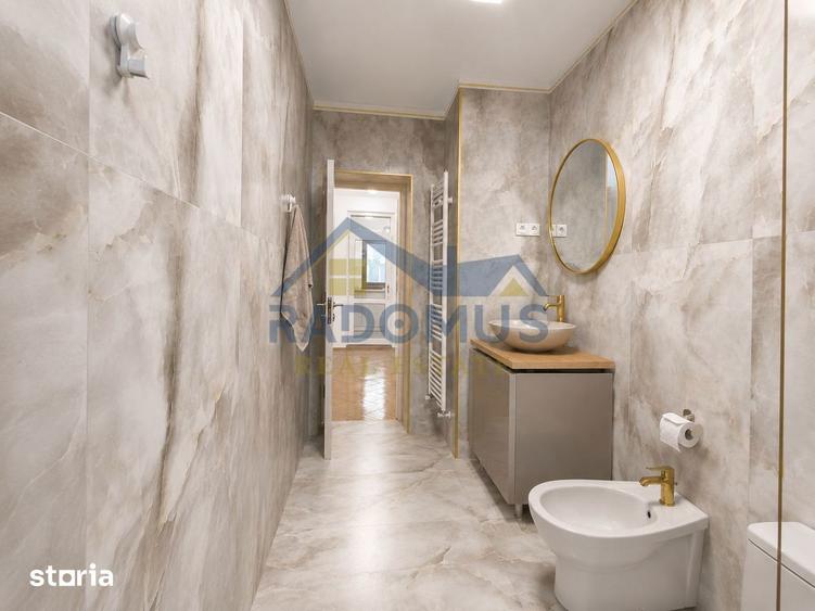 Apartament cu 3 camere, mobilat în Cantacuzino