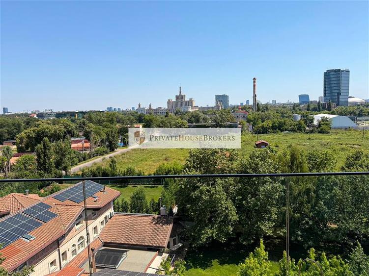 Apartament cu 2 camere semidecomandat, mobilat în Băneasa