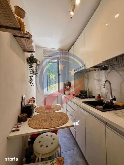 Apartament cu 3 camere semidecomandat, mobilat în Brazda lui Novac