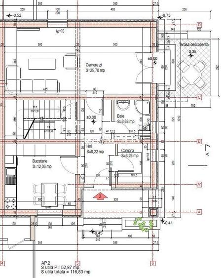 Casă cu 4 camere cu Teren 300 Mp în Central