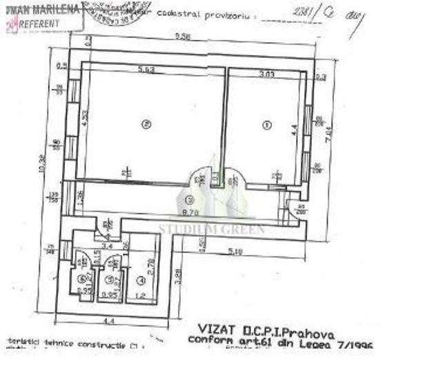 Teren Construcții intravilan de 3349 mp, în Central