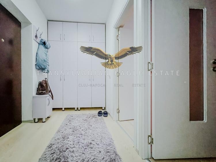 Apartament cu 2 camere semidecomandat, mobilat în Apahida