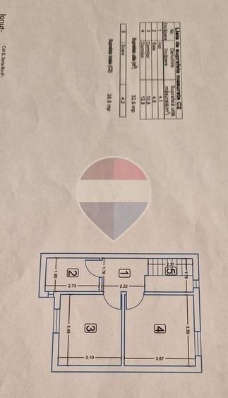 Duplex cu 4 camere cu Teren 250 Mp în Domnești