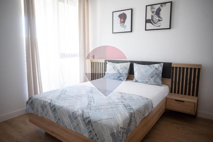 Apartament cu 2 camere semidecomandat, mobilat în Nord