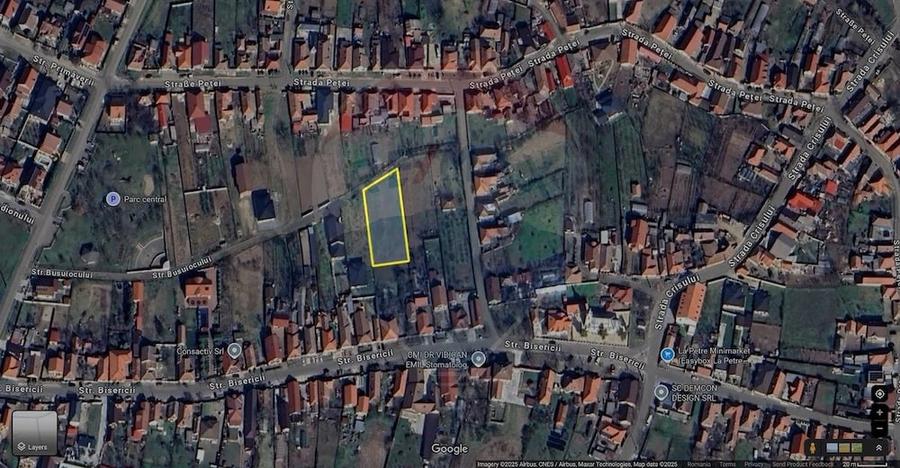 Teren de 1367 mp, în Sântandrei