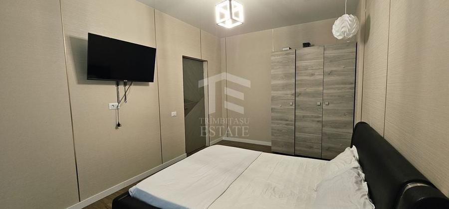 Apartament cu 2 camere semidecomandat în Nord