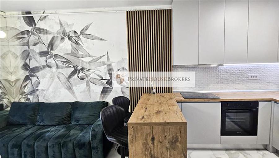Apartament cu 2 camere semidecomandat, mobilat în Pipera