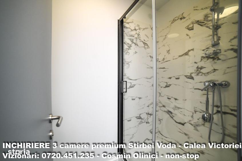 Apartament cu 3 camere, mobilat în Calea Victoriei