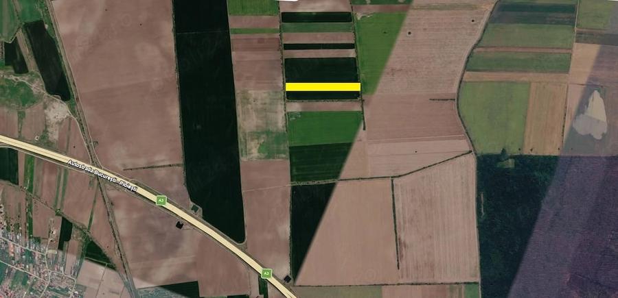 Teren de 10800 mp, în Moara Vlăsiei
