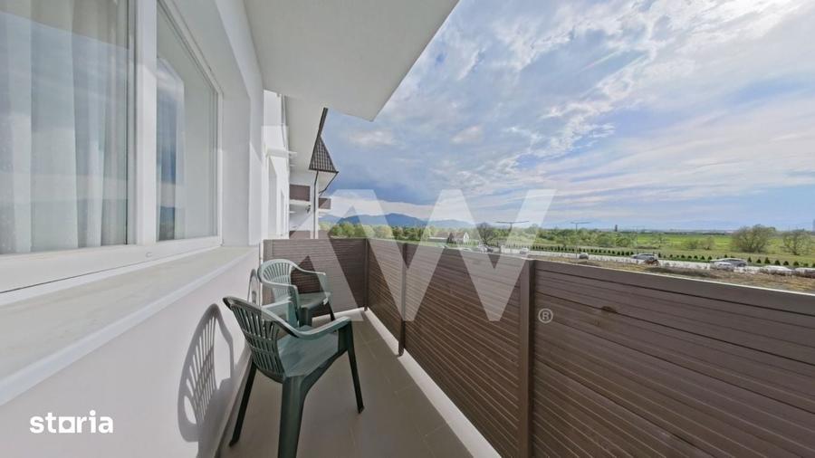 Apartament cu 2 camere, mobilat în Sânpetru