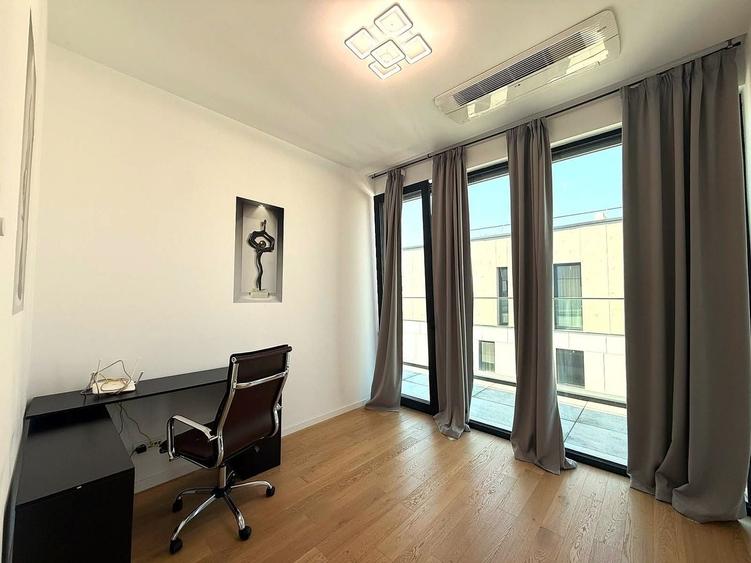 Apartament cu 4 camere, mobilat în Herăstrău