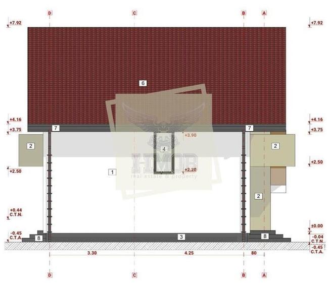 Casă individuală cu 5 camere cu Teren 504 Mp în Șelimbăr