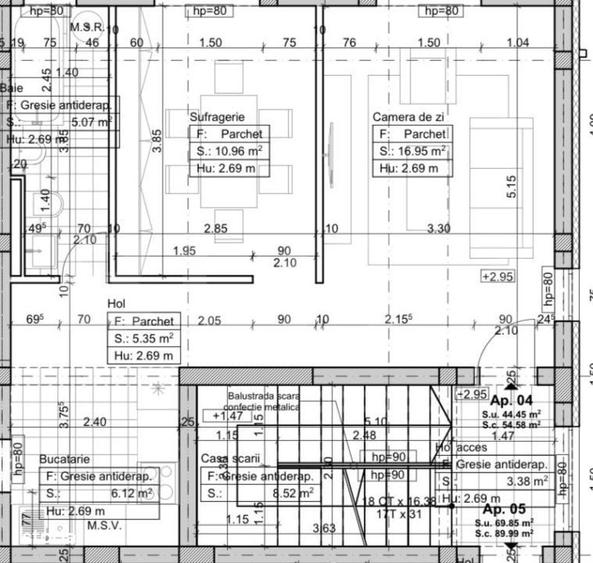 Apartament 2 camere, 44 mp, zona Braytim - 1
