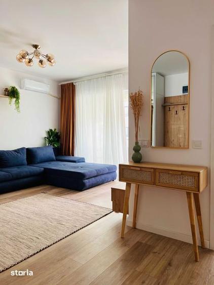 Apartament cu 2 camere semidecomandat, mobilat în Militari