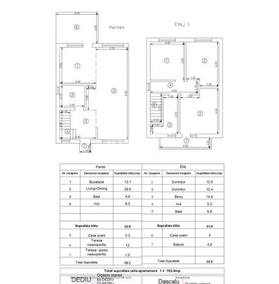 Casă cu 4 camere cu Teren 263 Mp în Central