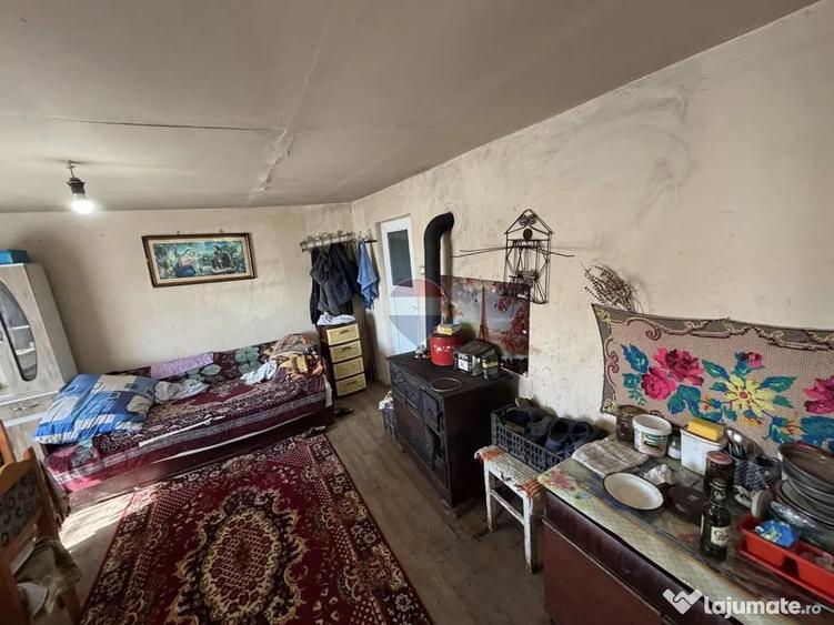 Casă cu 2 camere cu Teren 1500 Mp în Bârgău