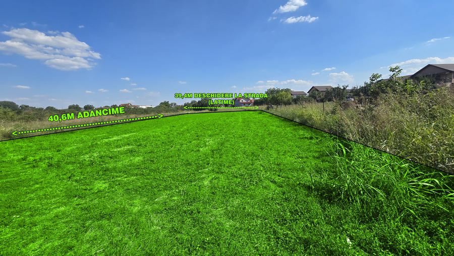 Teren agricol intravilan de 500 mp, în Domnești