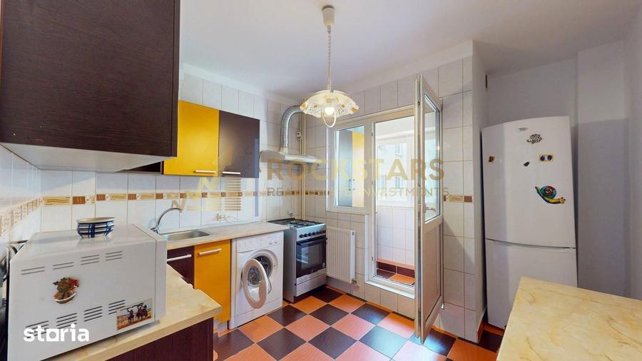 Apartament cu 2 camere, mobilat în Rahova