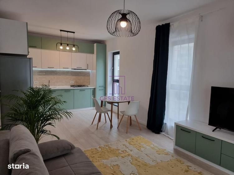 Apartament cu 2 camere semidecomandat, mobilat în Central