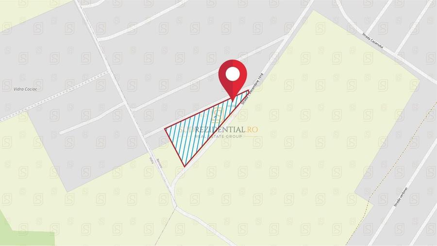 Teren Construcții intravilan de 1250 mp, în Berceni