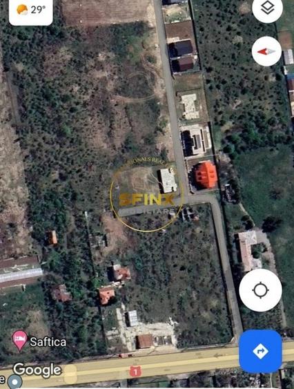 Teren Construcții intravilan de 400 mp, în Săftica
