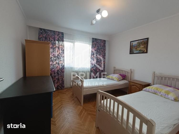 Apartament cu 3 camere, mobilat în Central