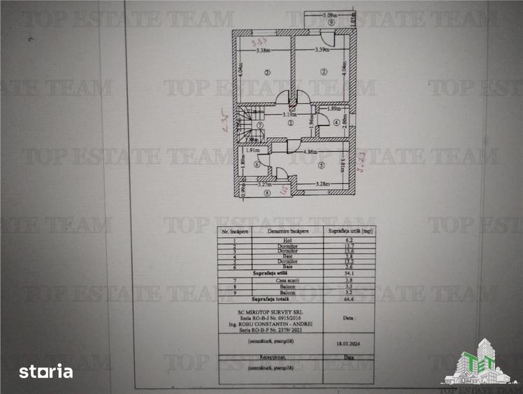 Casă cu 4 camere cu Teren 292 Mp în Popești-Leordeni