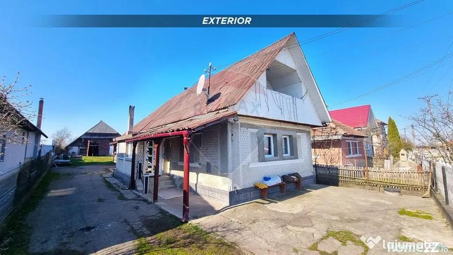 Casă cu 3 camere cu Teren 3724 Mp în Borlești
