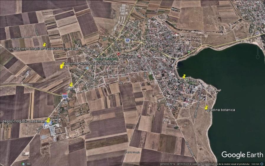 Teren Construcții intravilan de 380 mp, în Exterior Vest