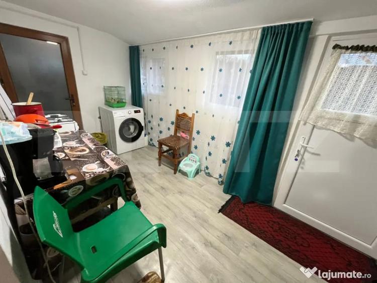 Casă cu 2 camere cu Teren 420 Mp în Central