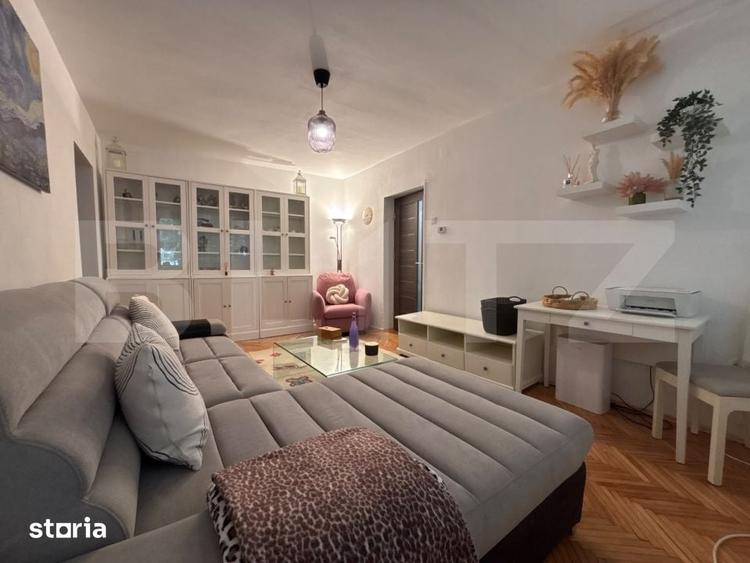APARTAMENT CU 2 CAMERE, 47.5 MP, MOBILAT SI UTILAT - ALEEA CARPATI - 1